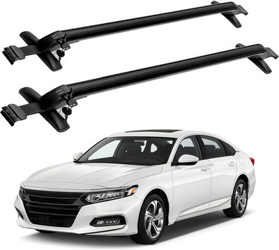 Fits Honda Accord 2018-2027 Roof Rack Cross Bars Black Luggage Carrier 2 Pcs