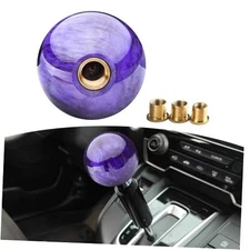 Automotive Modification Personalized Gearshift Head, Nebula Round 1 PC Purple