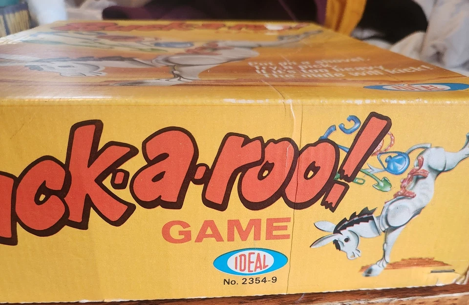 Buckaroo Buck-a-roo Game Vintage Boxed 1970 Ideal Toy Corp. No. 2354-9 - Image 2 of 4