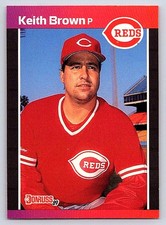 1989 Donruss- Keith Brown #115