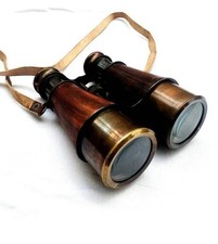 Brass Binoculars Antique Finish Vintage Telescope Gift item