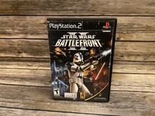 Star Wars: Battlefront II (PlayStation 2, 2005) No Manual, Cover Art Damage