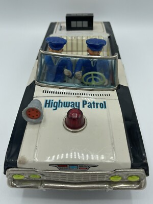 VINTAGE DAIYA JAPAN TIN METAL CHEVY CONVERTIBLE MYSTERY ACTION