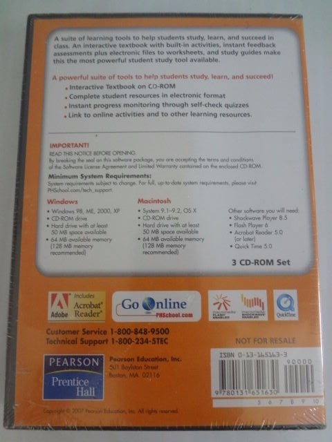 PRENTICE HALL LITERATURE STUDENT EXPRESS CDROM GRADE 11 PC/MAC New ...