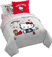 Hello Kitty Red Gray Kids Bed Set-AB0DP3CJ5LQ3, AB0DP3CQ5CY3, AB0DP3B643S3