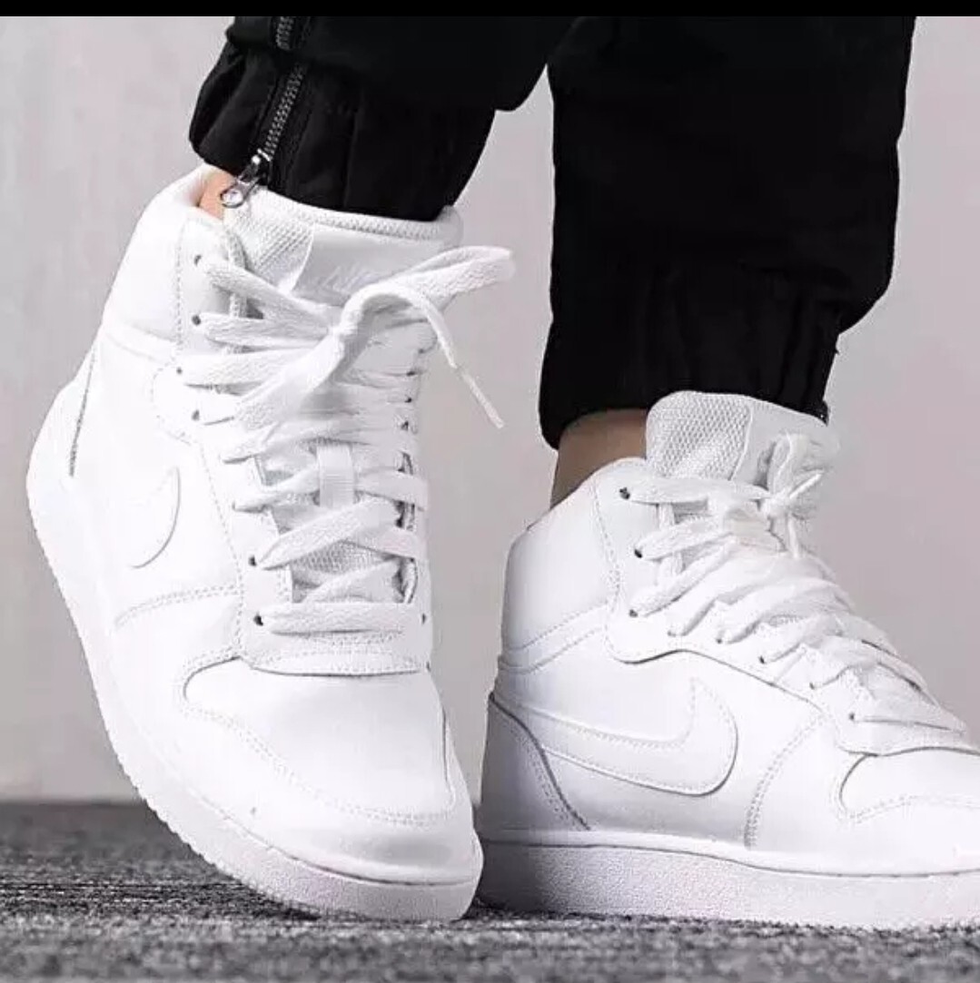 NIKE EBERNON MID ホワイト 9 Size 9.5 - Nike Ebernon Mid Triple White W for sale online