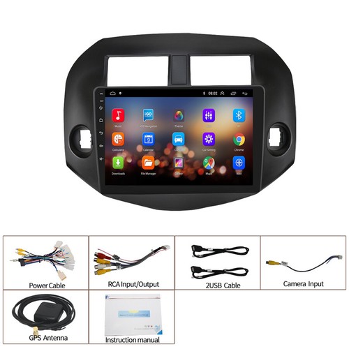 10.1" Car Stereo Android Radio For Toyota RAV4 2006-2012 GPS Sat Navi Head Unit - Picture 6 of 21