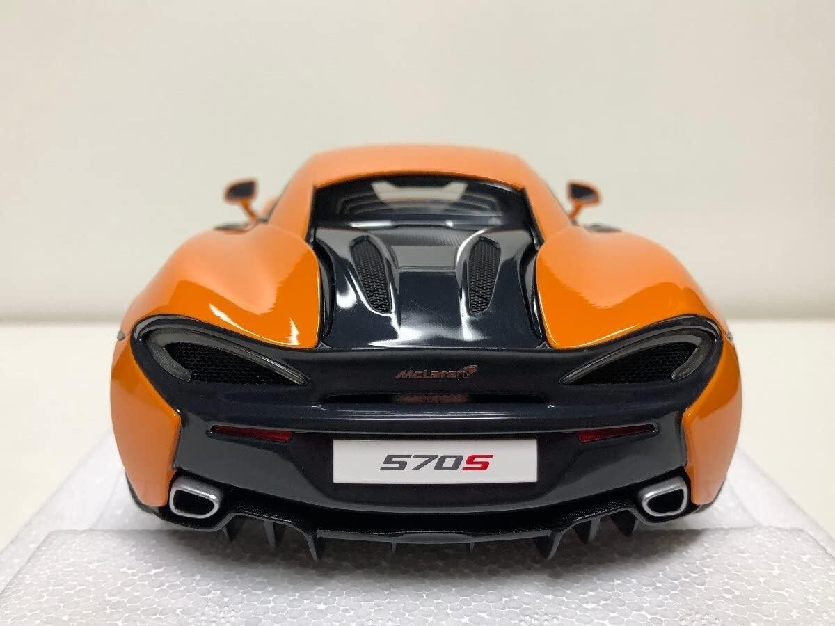 Finished product AUTOart 1/18 McLaren 570S orange from Japan 13062