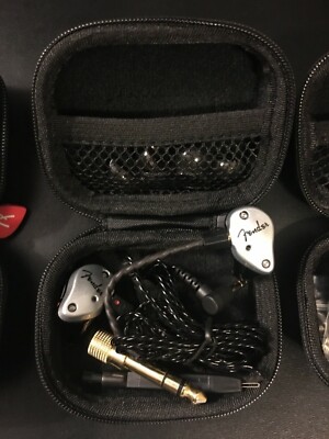 Fender FXA7 FXA5 Professional In-Ear Monitor Headphones Gold Black