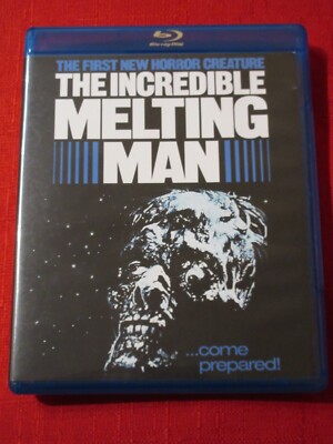THE INCREDIBLE MELTING MAN 1977 BLU-RAY SHOUT FACTORY HORROR RARE CULT OOP