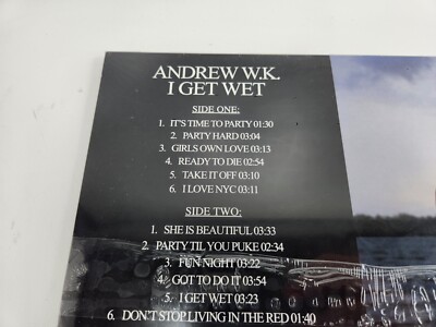 ANDREW W.K. / I GET WET LPレコード Andrew W.K.: I Get Wet Vinyl LP — TurntableLab.com