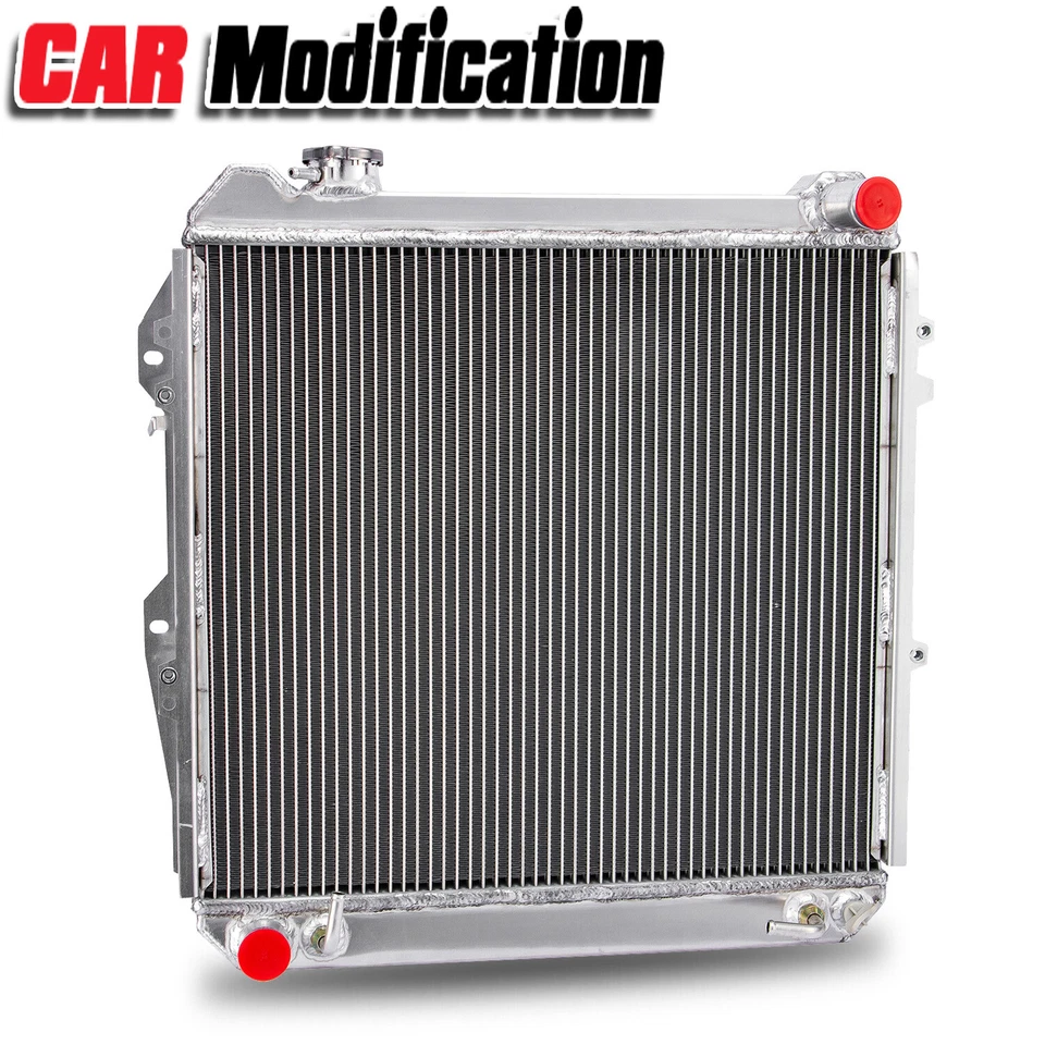 3 Row Aluminum Radiator Fit 1988-1995 Toyota Pickup 4Runner SR5/DLX 3.0L V6 - Image 2 of 4