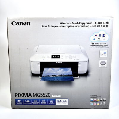 Canon Pixma MG5520 Inkjet Wireless All-in-one Photo Printer BRAND NEW