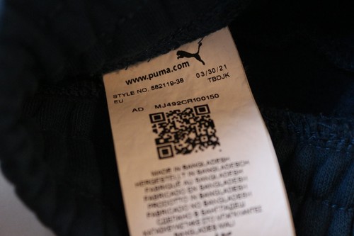 Puma Boys Girls tracksuit size 5 to 6 Sweatshirt & Jogging Bottoms Navy & White - Picture 12 of 12