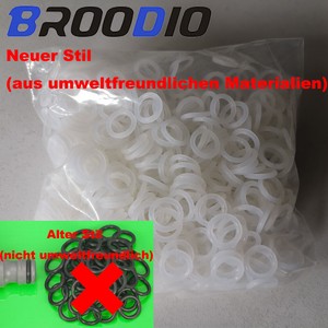 O-Ringe / Dichtungen passend für alle 1/2" Schlauchsysteme wie z.B. Gardena etc.