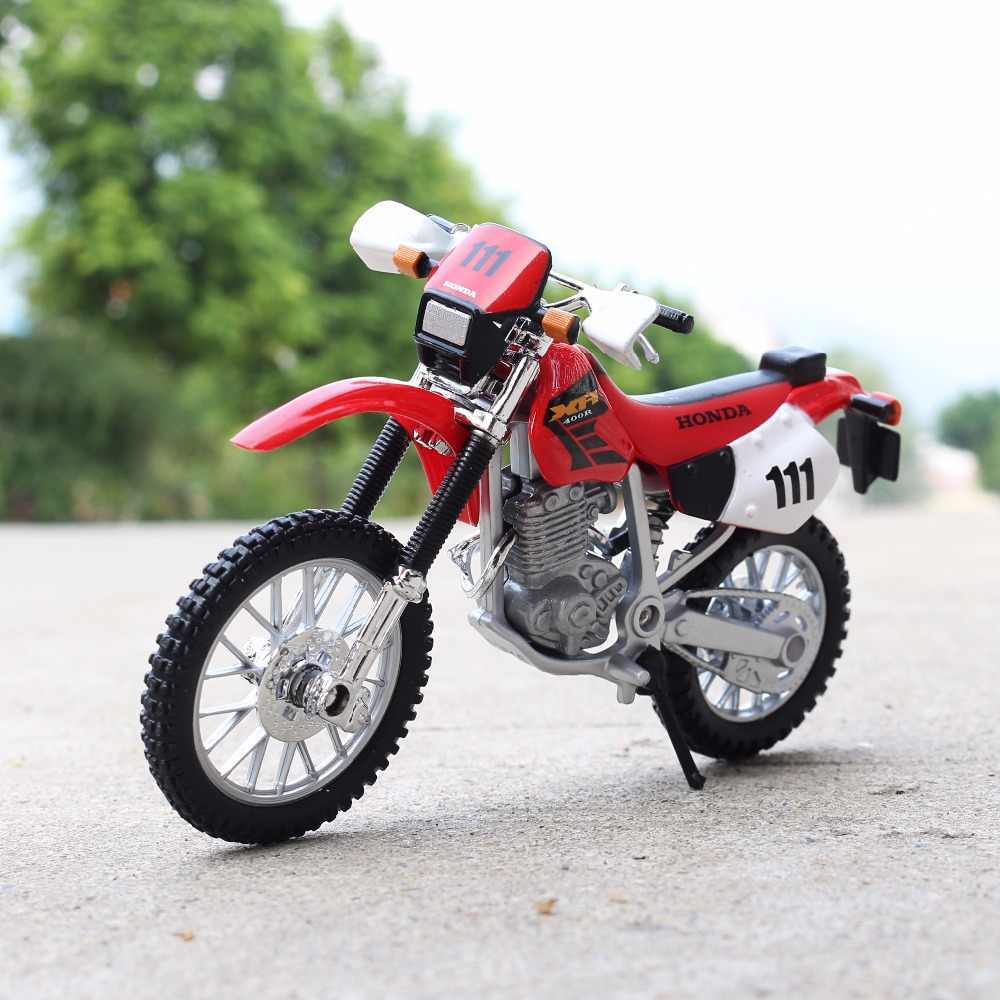Honda XR400R 1:18 Kids Model Diecast Dirt Bike Motorbike