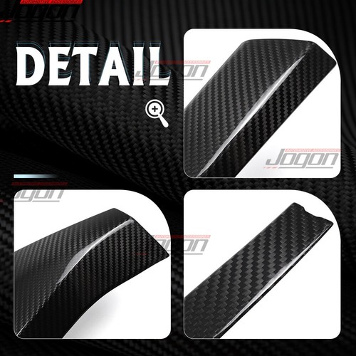 Pair Dry Carbon Side Door Handle Decor Scoop For C8 Corvette E-Ray HTC Coupe 24+ - Picture 6 of 14