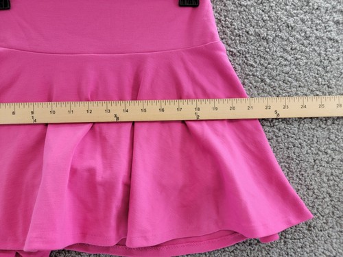 Polo Ralph Lauren Flounced Ponte Skort Big Girls XL Pink Elastic Waist Pull On - Picture 6 of 15