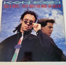Kon Kan Puss N' Boots / These Boots Are Made For Walking 1989 Vinyl
