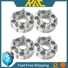 4pcs Wheel Spacers Adapter 1.5-5x4.5-mm12x1.5-64.1mm