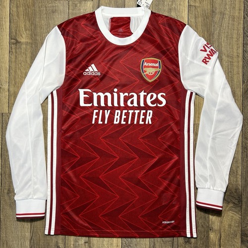 NWT Adidas Arsenal 2020/21 Bukayo Saka Authentic Long Sleeve Soccer Jersey Men S