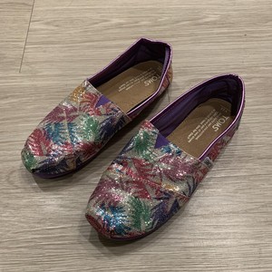 colorful sequin shoes