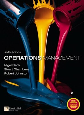 Operations Management by Johnston, Prof Robert 0273730460 FREE Shipping