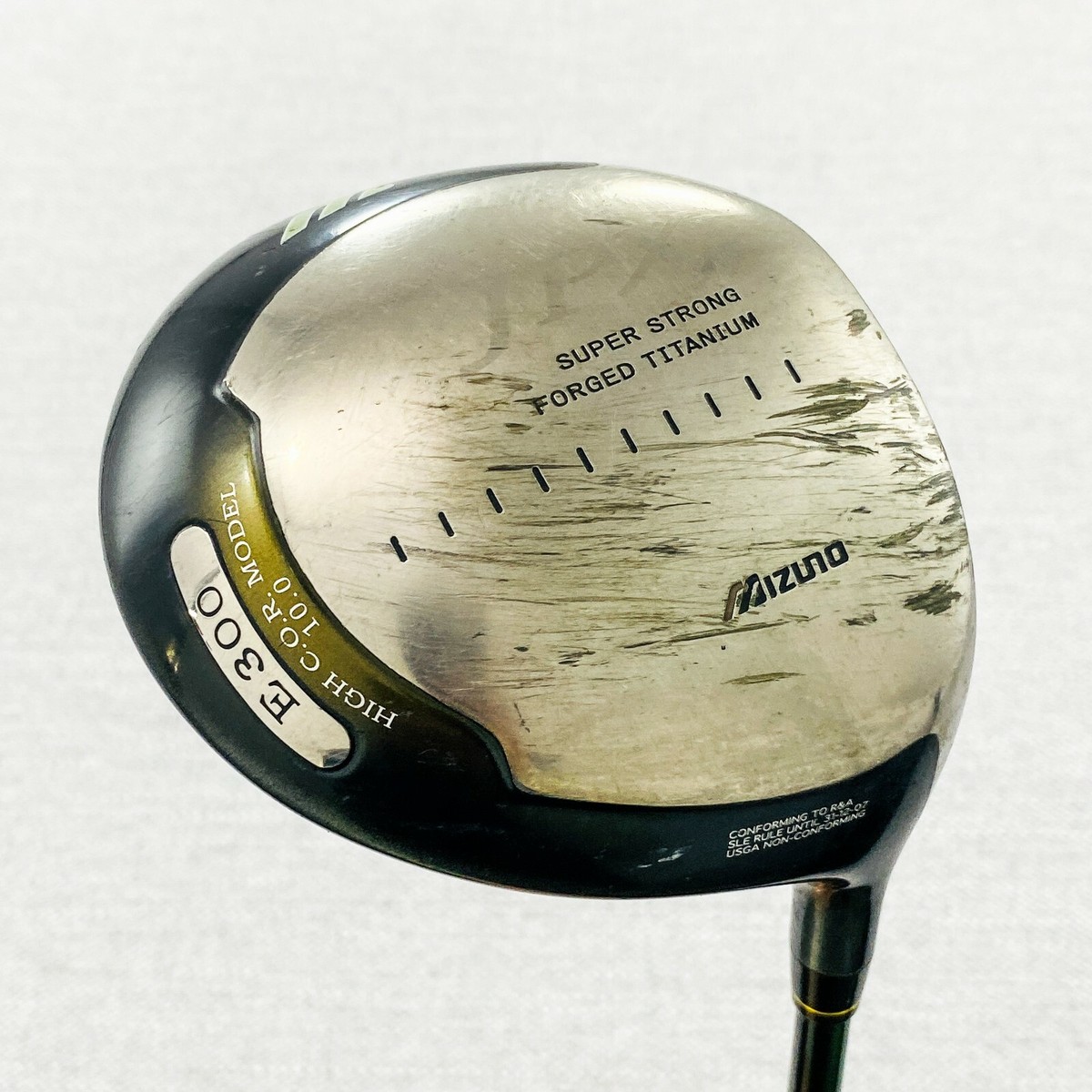 Mizuno JPX E300 Super Strong Titanium 10° Driver Regular Graphite Shaft Mizuno JPX E300 Super Strong Titanium 10° Driver Regular Graphite Shaft