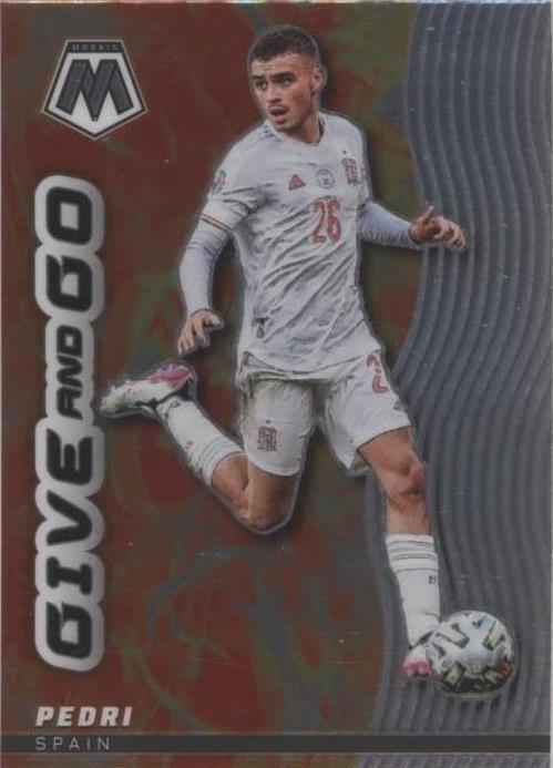 2021-22 Panini Mosaic FIFA Road to World Cup - Pedri #10 for sale
