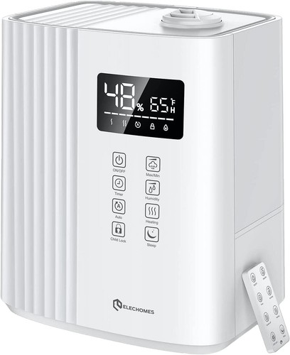Kyvol Vigoair HD3 Humidificateur 4,5L à Brume Froide - Ultra Silencieux (Gris)
