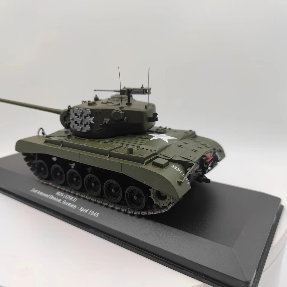 1:43 Scale M26(T26E3) 2nd Armored ,Germany-April 1945 Vehicle Alloy tank Model - Image 3 of 4