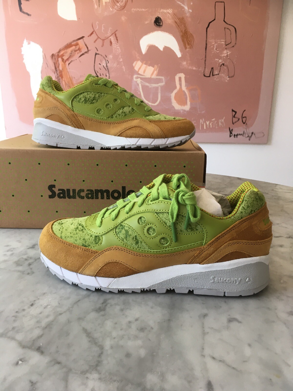 saucony shadow 6000 hombre marron