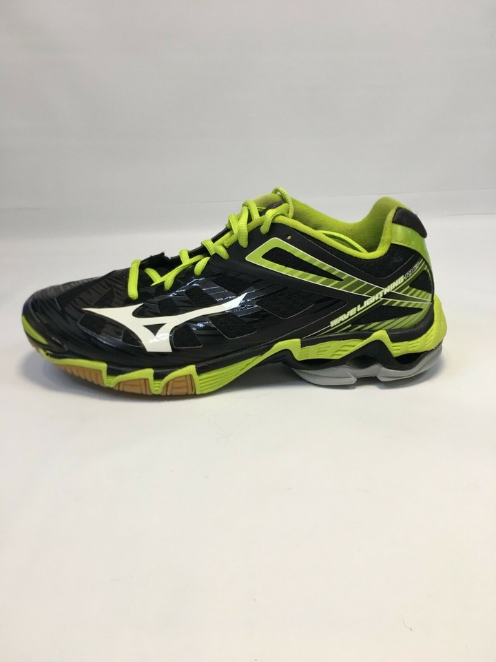 Mizuno RX3 Womens Midtop Wave Lightning Indoor Volleyball Shoes Sz 9.5