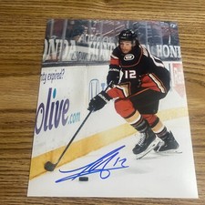 Sonny Milano Autographed 8x10 Photo Anahiem Ducks