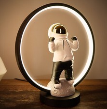 USB Table Lamp Spaceman Astronaut Anime 33 Cm LED Ring Night Light Lamp Pc