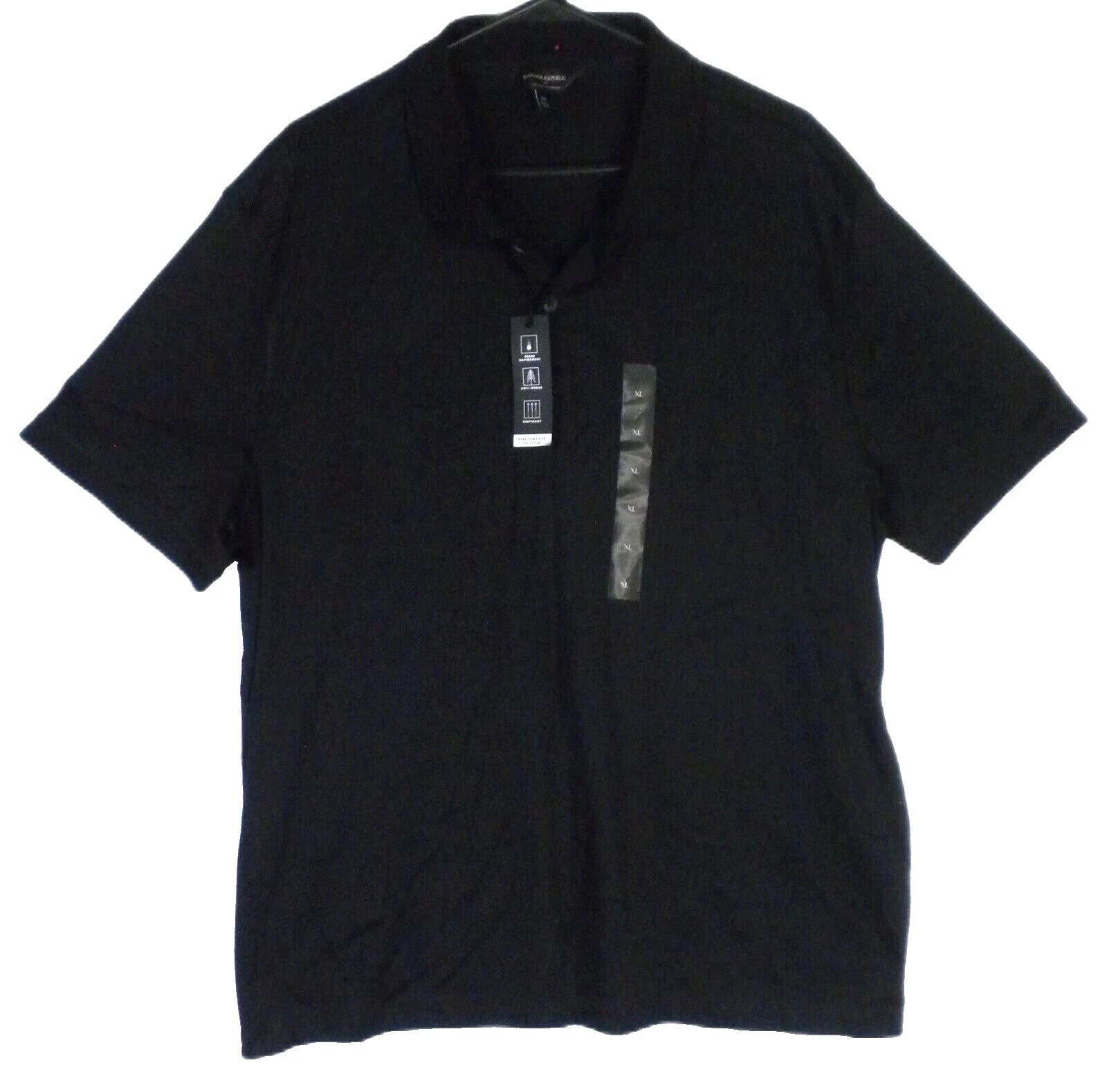 Camisas para hombre Banana Republic negras talla XL