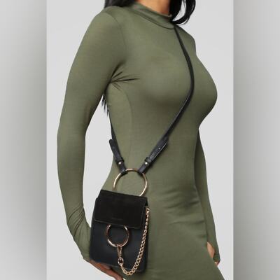 Chloe Black Faye small bracelet bag EUC with dust bag