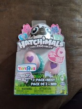 TOYS R US Exclusive Hatchimals 2 PACK  Blue Crystal Nest OWLICORN SEASON 2