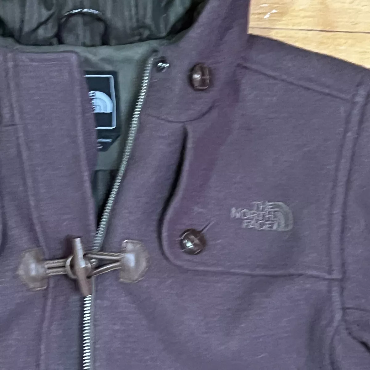 North face pea clearance coat
