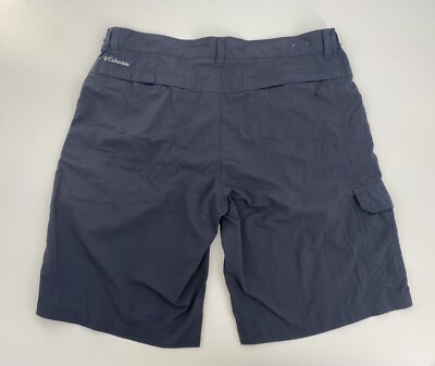 Short Columbia Homme Bleu Marine - Coton, Taille 44, Style Chino - Neuf Avec Étiquettes