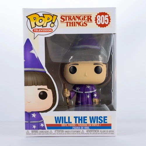 Funko Pop! Televisión Stranger Things Will The Wise #805 Wizard Netflix Temporada 3