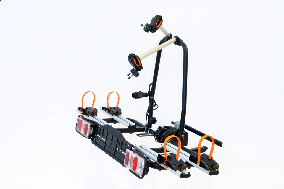 portabici da gancio traino K39 PUO' TRASPORTARE 2 E-BIKE - Immagine 2 di 4