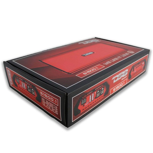 1500 Watt 2-Ohm Monoblock Full-Range Class AB Amplifier Red S1500.1 DS18 - Picture 6 of 7