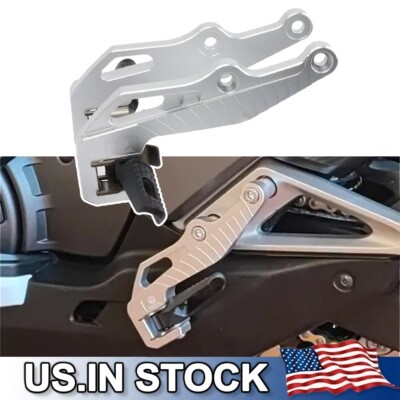 Silver Foot Pegs Footpegs Rests Pedals For HONDA Integra NC700D NC750D 2012-2023