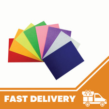 A4 Felt Sheets DIY Art Craft Bow Maker Gifts Multicolour For Kids Pack of 10