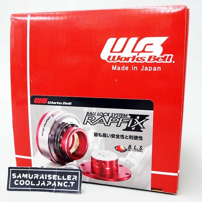 WorksBell RAPFIX II Silver 103010 Quick Release One Action Attachment Boss NEW
