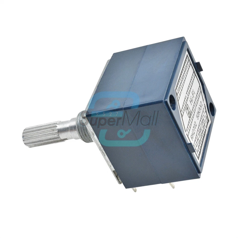 50K ALPS Audio Potentiometer Volume Control Circuit Amplifier Pot Stereo Log - Bild 3 von 4