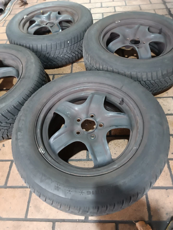 Ford C-Max DM Satz Winterräder Stahlfelgen 2160825 215/60R16 95H DOT 5117 4-5mm - Bild 2 von 4