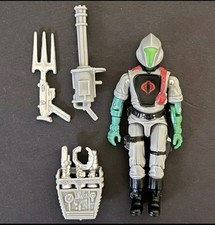 Black Major Custom GI Joe NANO Green COBRA BATTLE ANDROID Figure & Accessories 