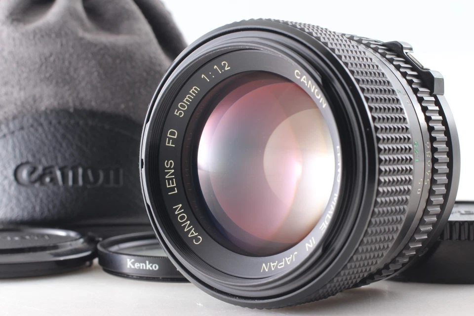 【Almost MINT w/ Pouch】 Canon New FD NFD 50mm F1.2 Standard MF Lens From Japan - Image 2 of 4